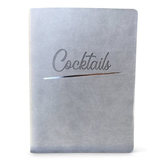 Cocktail Journal with Blank Pages - Create Your Own Custom Mixed Drink Recipe Book or Drink Notebook and Record the Best Craft Cocktails