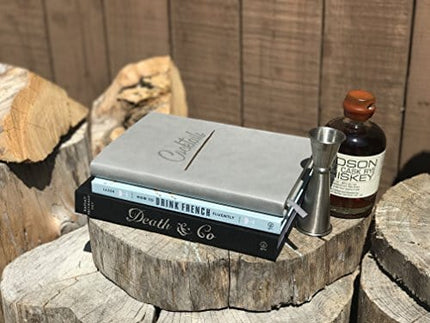 Cocktail Journal with Blank Pages - Create Your Own Custom Mixed Drink Recipe Book or Drink Notebook and Record the Best Craft Cocktails
