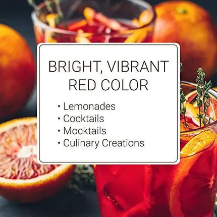 Monin - Blood Orange Puree, Tart, Juicy Citrus Taste, Great for Lemonades, Cocktails, and Culinary Creations, Vegan, Gluten-Free (1 Liter)
