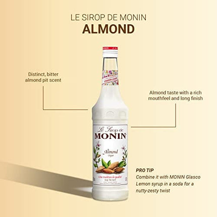 Monin - Orgeat Almond Syrup - 700ml