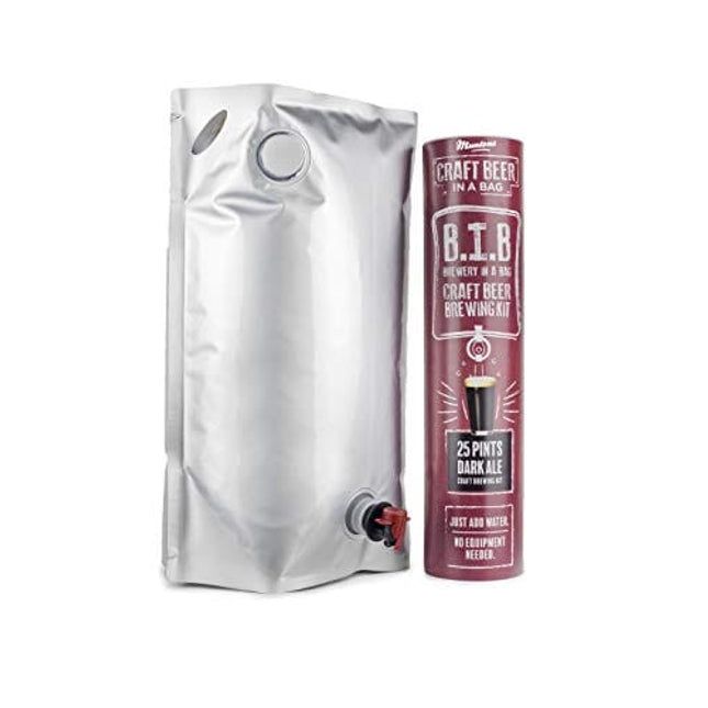 Muntons Craft Beer in a Bag Beer Making Kit | Craft Beer Brewing Kits for Home Brew | Dark Ale – Beer Kit with No Equipment Needed, Just Add Water, 25 Pints Brewed and Ready to Drink in 30 Days