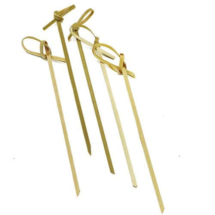 NEW NatureCore Bamboo Wooden Cocktail Picks - 250 PCS for BBQ, Fruit, Cocktail, Sandwich, Burger, Grill, Barbeque, Craft and Party