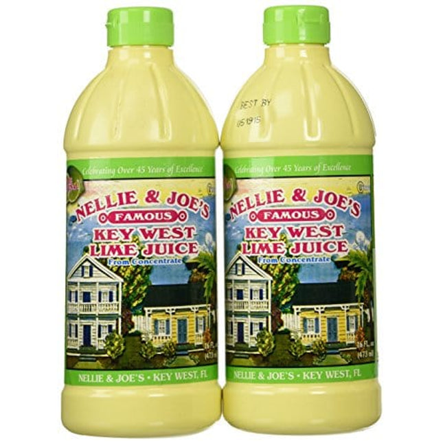 Nellie & Joes Juice Key West Lime, 2 Pack (16 ounces)