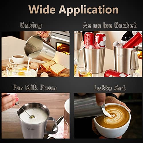 Measuring Cup, [Upgraded, 3 Measurement Scales, Including Cup Scale, M ...