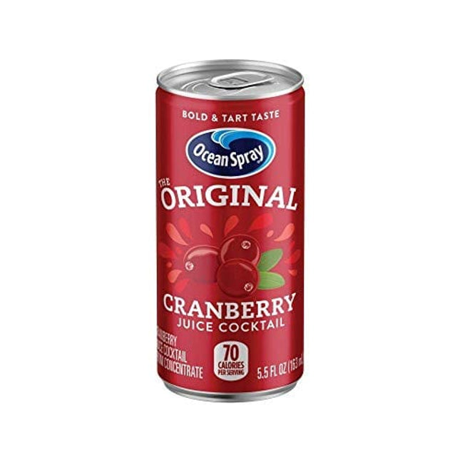 Ocean Spray Cranberry Juice Cocktail Mini Cans, 5.5 Ounce (Pack of 48)
