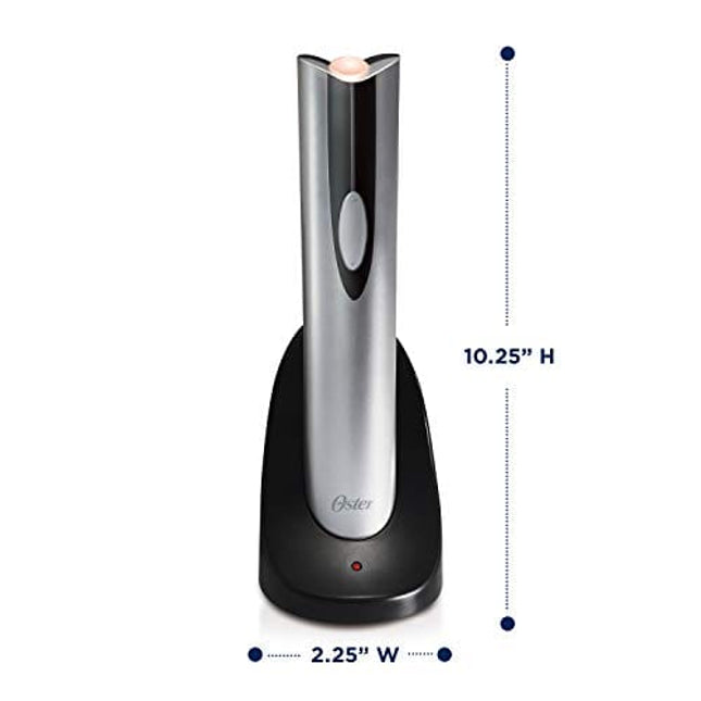 Oster Rechargeable and Cordless Wine Opener with Chiller