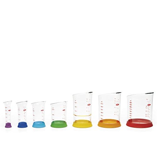 Nested Beakers OXO Good Grips 7-Piece Nesting Measuring Beaker Set – Advanced Mixology