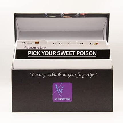 Custom Cocktail Recipe Cards - Pick Your Sweet Poison