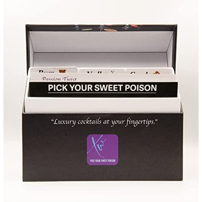 Custom Cocktail Recipe Cards - Pick Your Sweet Poison