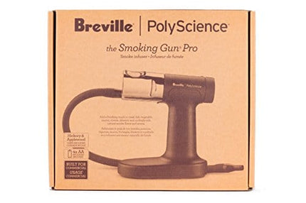 PolyScience Breville Gun Pro Smoke Infuser, Commercial, 0.5 Oz, Black