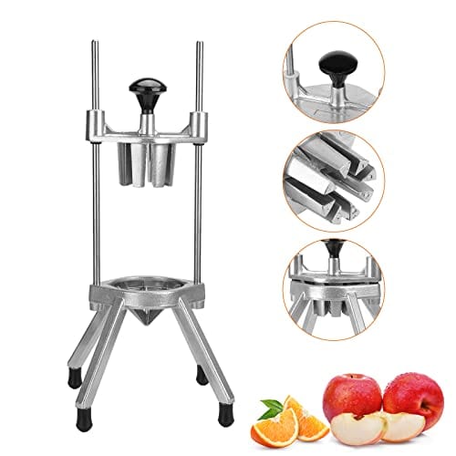 Lime Cutter Machine POWLAB Commercial Easy Wedger 8 Wedger Fruit Lime Slicer Cutter Stainl ...