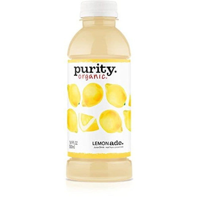 Purity Organic Juice Drink, Lemonade, 16.9 Fl Oz (Pack of 12)