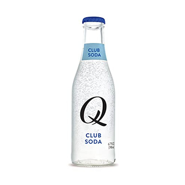 Q Mixers Club Soda, Premium Club Soda, 6.7 Fl Oz (Pack of 24)