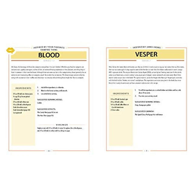 The Geeky Bartender Drinks: Real-Life Recipes for Fantasy Cocktails (Geeky Chef)