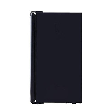 RCA RFR321-B-Black-COM RFR321 Single Mini Refrigerator-Freezer Compartment-Adjustable Thermostat Control-Reversible Doors-Ideal for for Dorm, Office, RV, Garage, Apartment-Black Cubic Feet, 3.2 CU.FT