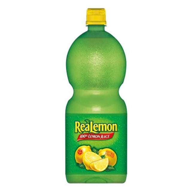 Realemon Lemon Juice, 48-Ounce Bottles (Pack of 4)