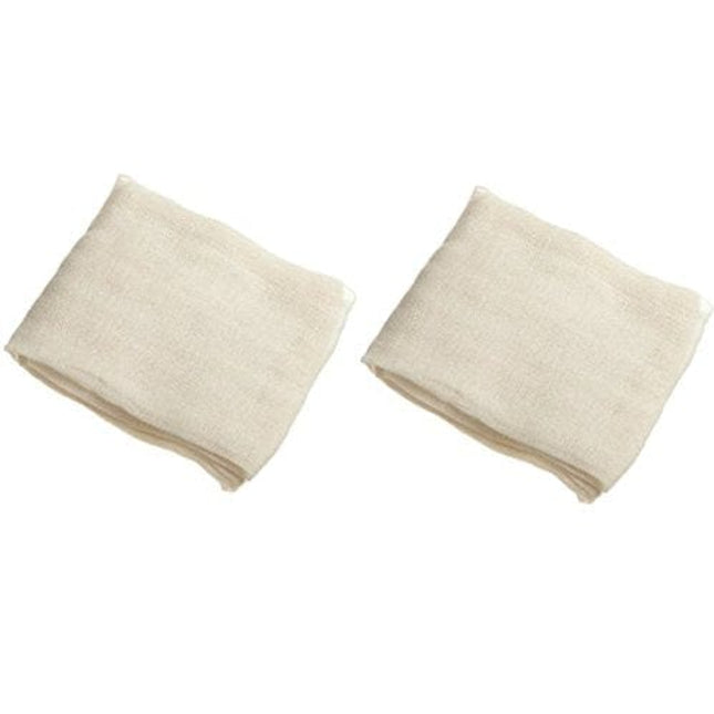 Regency Wraps 100% Cotton Cheesecloth For Basting Turkey, Canning, Straining, Cheesemaking, Natural Ultra Fine, 9 sq ft (Pack of 2)