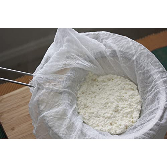 Regency Wraps 100% Cotton Cheesecloth For Basting Turkey, Canning, Straining, Cheesemaking, Natural Ultra Fine, 9 sq ft (Pack of 2)