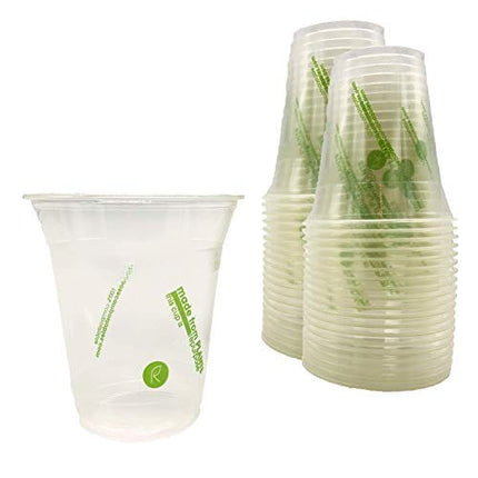 Repurpose Compostable Clear Cold Cup, 12 Ounce, Plant Based, Cruelty Free, 20 Pieces (Pack of 1)