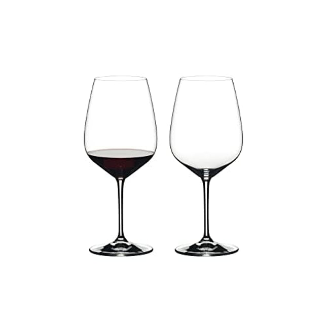 Riedel Heart to Heart Cabernet Sauvignon Glasses, Set of 2, Clear, 28-1/4-Oz -