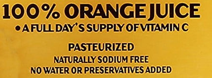 Simply Orange Juice, 89 fl oz, 100% Juice Not from Concentrate, Pulp Free