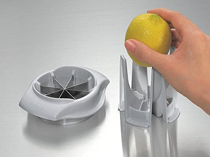 Simposh Lemon & Lime Wedge Slicer Cutter to Garnish Food Drink Corona Beer Tea Cocktails Oysters and More | Enjoy Slices of Lemon and Lime Wedges in Seconds