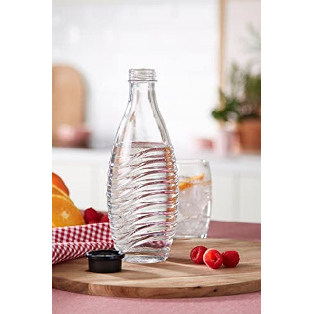 SodaStream Glass Carbonating Carafe (Aqua Fizz, Crystal, Penguin Machines Only)