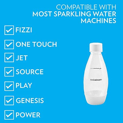 SodaStream White Carbonating Bottle 0.5L