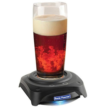 Beer Aerator - Sonic Foamer Uses Sound Waves To Create The Perfect Beer Head - Release The Full Aromatic Potential