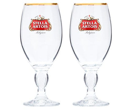 Stella Artois 2-Pack Original Glass Chalice, 33cl
