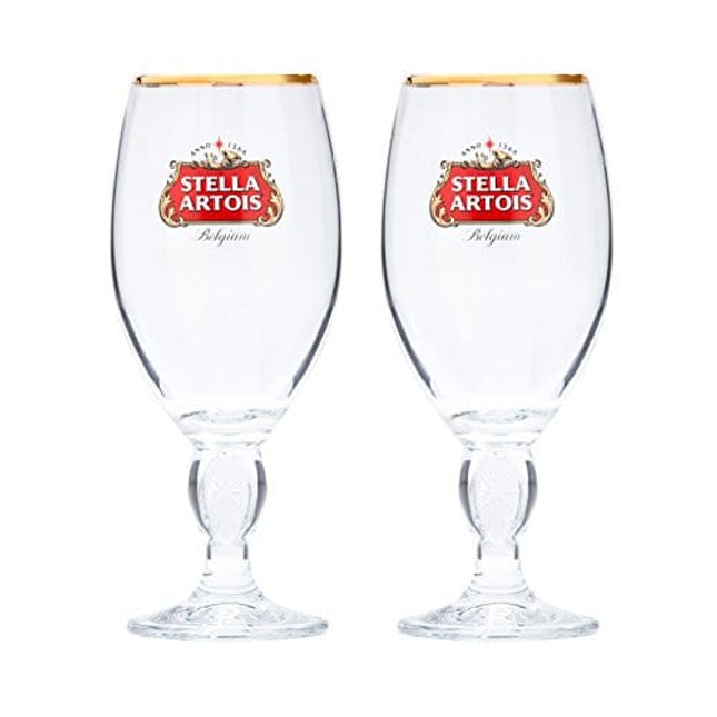 Stella Artois 2-Pack Original Glass Chalice, 33cl