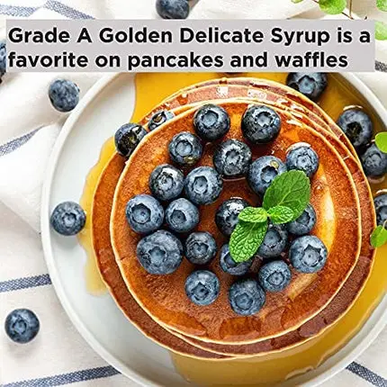 Sugar Moon Organic Vermont Maple Syrup, 100% Grade A, Golden Delicate Maple Syrup, 32 oz Easy Pour Jug, 1 Qt
