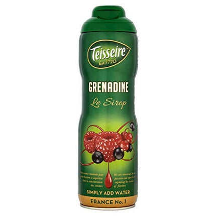 Teisseire Grenadine French Syrup Grenadine concentrate Large bottle 750ml 20fl.oz