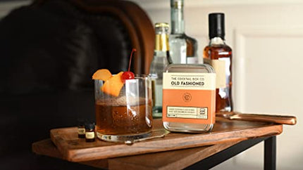 The Old Fashioned & Sazerac Cocktail Kit - The Cocktail Box Co. Premium Cocktail Kits - Hand Crafted Cocktails. Great gift for any cocktail lover! (2 Kit Variety Pack)