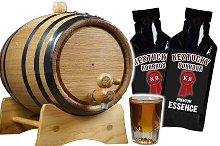 Thousand Oaks Barrel Co. - Kentucky Bourbon Whiskey Making Kit – Make & Age Spirits in a Oak Cask - Keg Aged Whisky Rum Wine Beer Gin – Oak Barrel Bootleg Kit