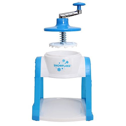 Time for Treats VKP1101 SnowFlake Snow Cone Maker, Small, white and blue
