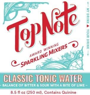 Top Note Tonic Sparkling Classic Tonic Water - 16 pack (4 x 8.5oz/4pack)