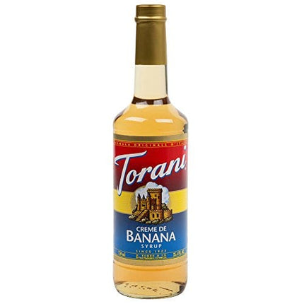 Torani Creme De Banana Syrup, 750mL