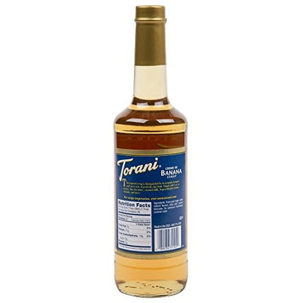 Torani Creme De Banana Syrup, 750mL