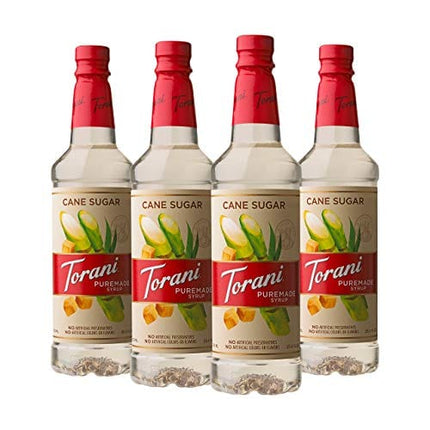 Torani Puremade Syrup, Cane Sugar, 25.4 Ounces (Pack of 4)