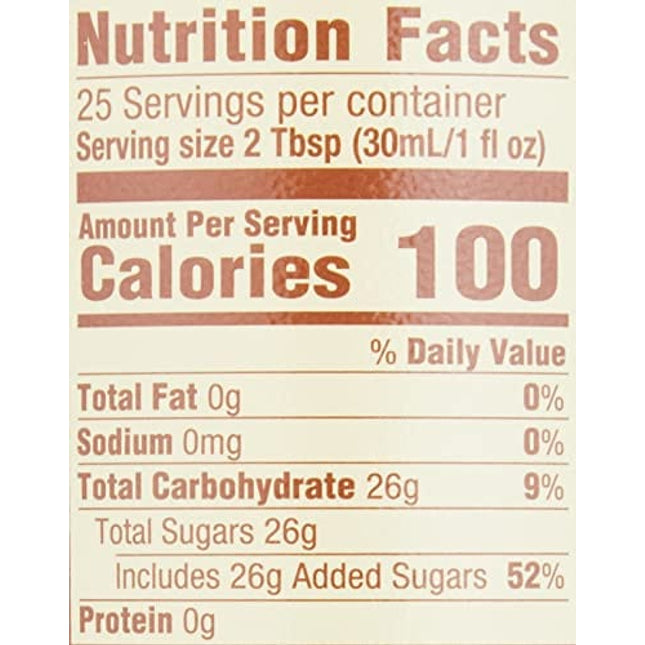 Torani Puremade Syrup, Cane Sugar, 25.4 Ounces (Pack of 4)