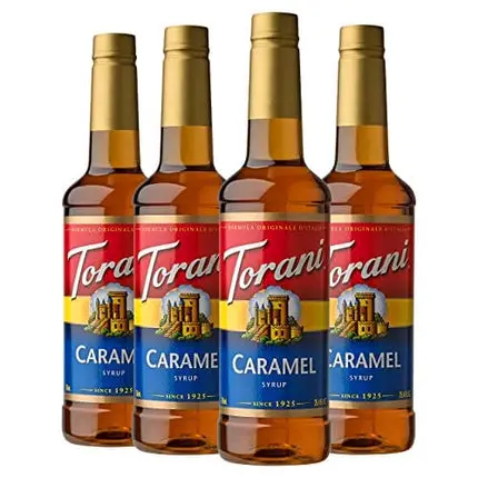 Torani Syrup, Caramel, 25.4 Ounces (Pack of 4)