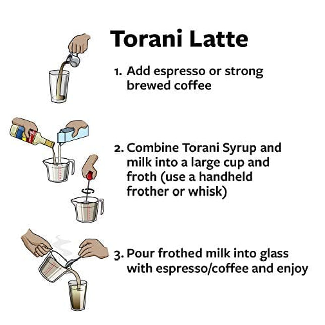 Torani Syrup, Caramel, 25.4 Ounces (Pack of 4)