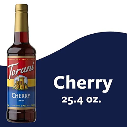 Torani Syrup, Cherry, 25.4 Ounce (Pack of 1)