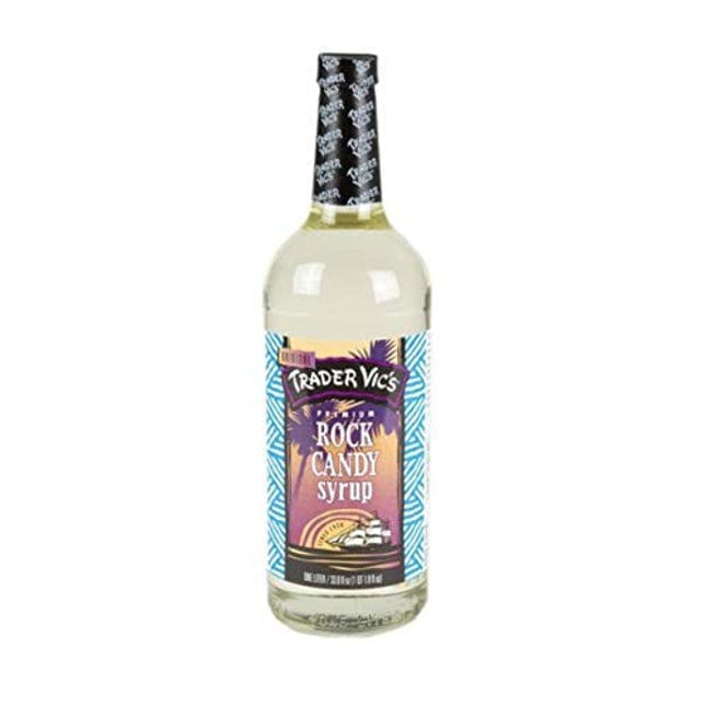 Trader Vic's Premium Syrup, Rock Candy, 33.8 Ounces (Pack of 2)