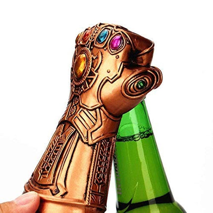 UMIWE Creative Multipurpose Thanos Gauntlet Glove Beer Bottle Opener Beer Best Gifts for Men, Husband, Dad, Grandpa, Boyfriend
