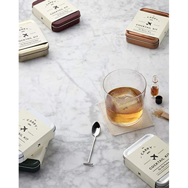 W&P Craft Cocktail Kit, Champagne Cocktail, Portable Kit for Drinks on the Go, Carry On Cocktail Kit, Makes A Great Gift