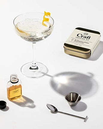 W&P Craft Cocktail Kit, Champagne Cocktail, Portable Kit for Drinks on the Go, Carry On Cocktail Kit, Makes A Great Gift