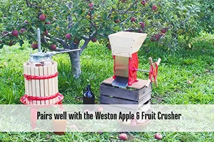 Weston 4 Gallon Fruit and Wine, Pressing Blocks, for Juice and Cider