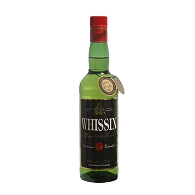 Whissin Non-Alcoholic Whiskey Alternative From Spain 700ml, Vegan & Never Alcoholized